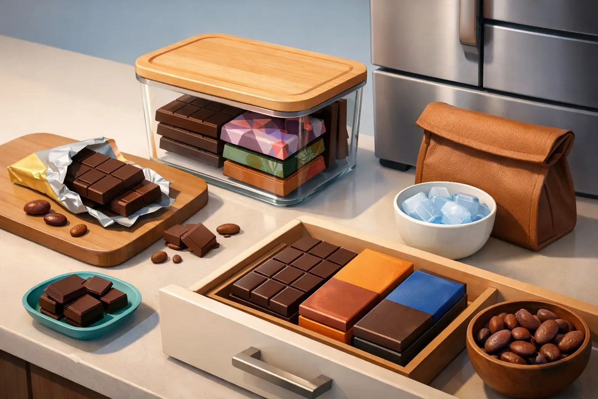 How to Store Artisan Chocolate Bars at Home