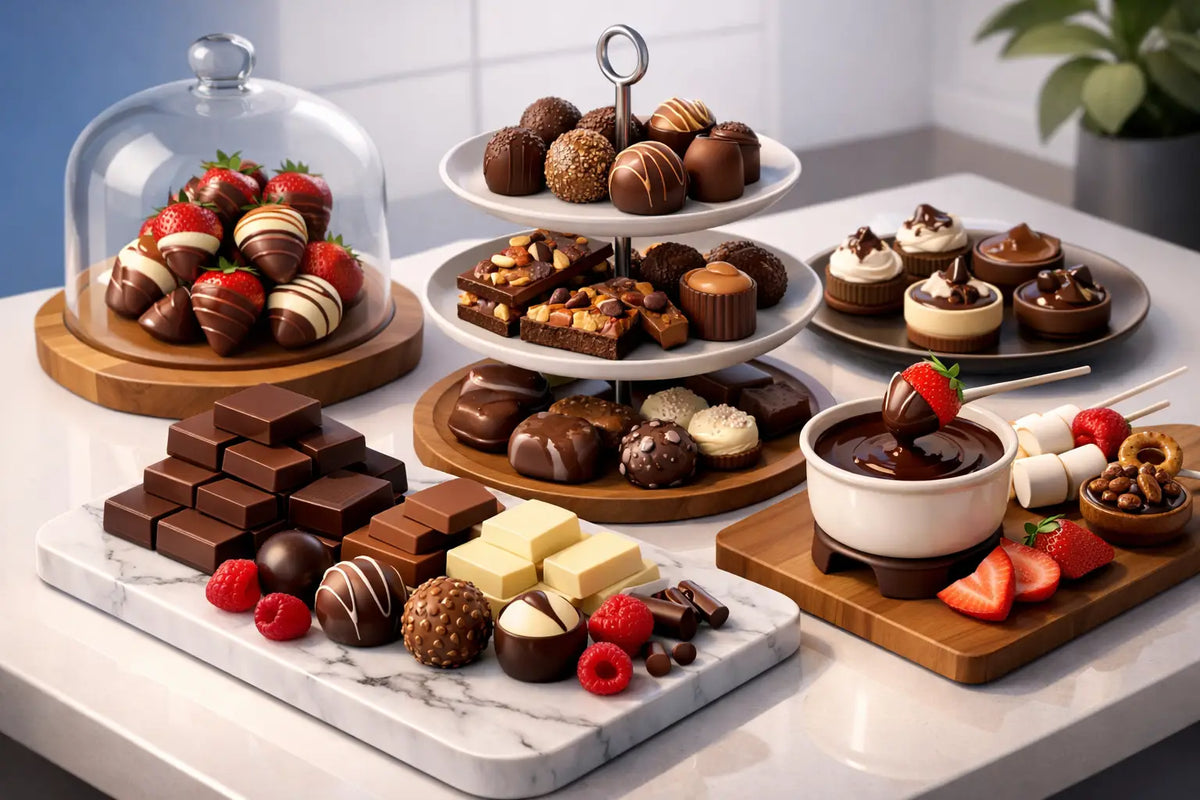 How to Serve Chocolate Beautifully at Home