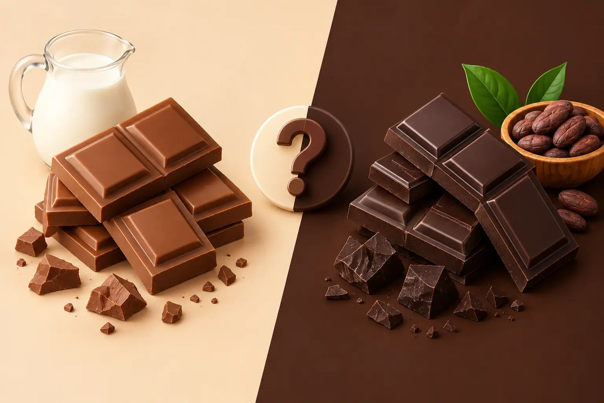 Milk Chocolate vs Dark Chocolate: Which Fits?