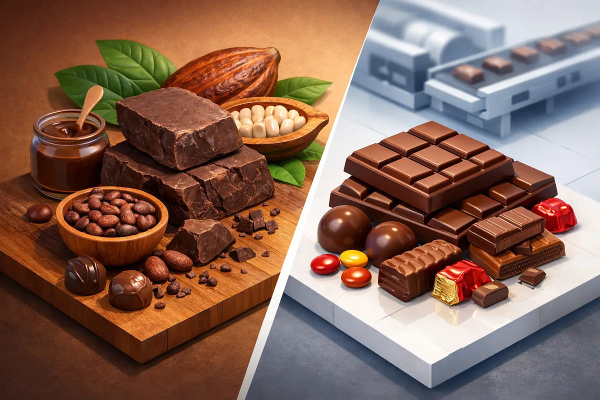 Craft Chocolate vs Mass Market Chocolate