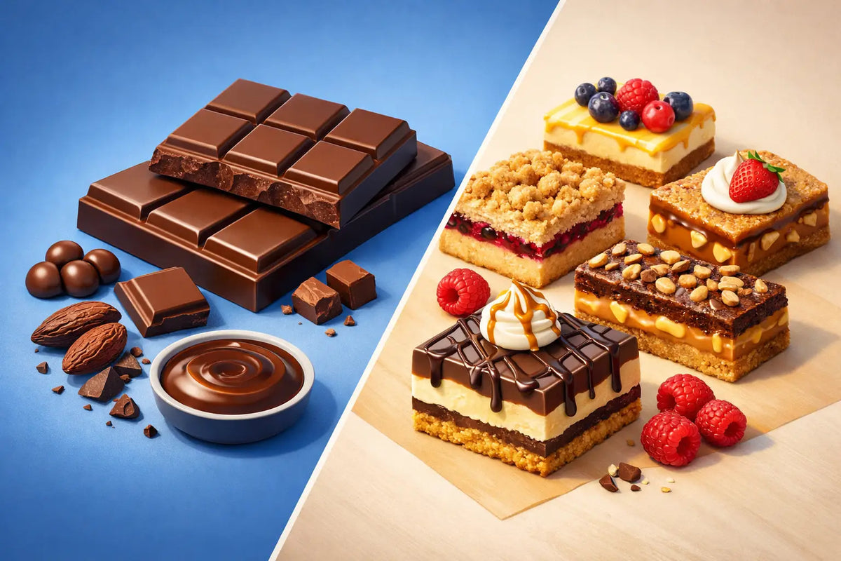 Chocolate Bars vs Dessert Bars Explained
