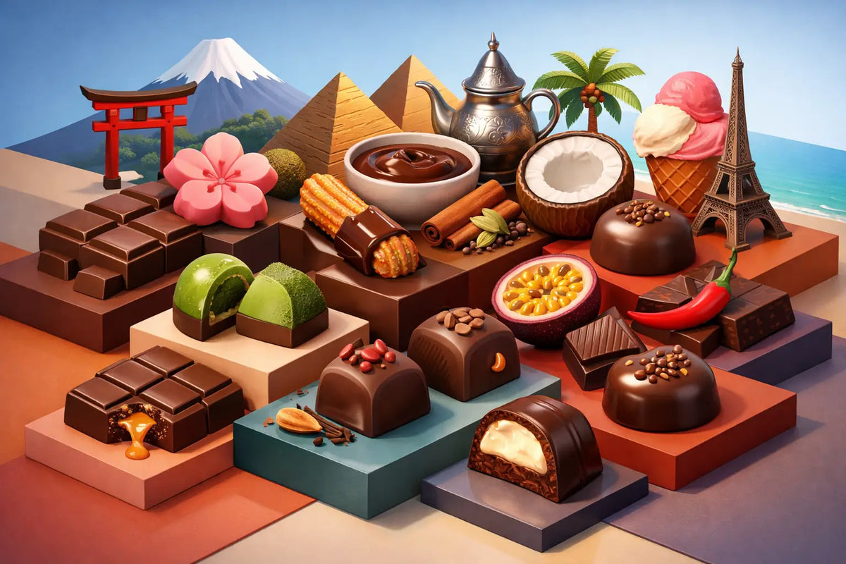 12 Best Globally Inspired Chocolate Flavors